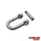 Extreme Max Extreme Max 3006.8399.4 BoatTector Stainless Steel D Shackle with No-Snag Pin - 3/8", 4-Pack 3006.8399.4 - alternate 2